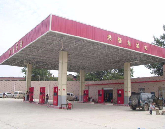 加油站網架加工工程